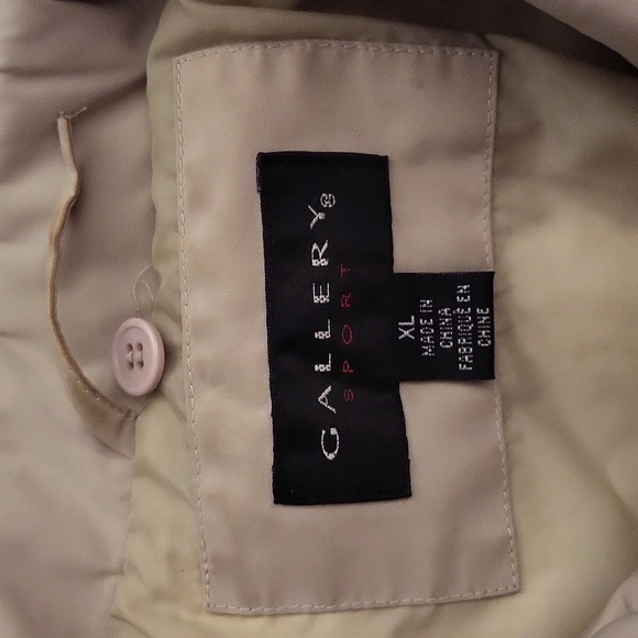 Gallery sport tan xl jacket - Picture 2 of 15
